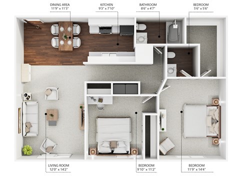 1155 Office Park Rd, Ste. 100A Studio-2 Beds Apartment for Rent - Photo Gallery 16